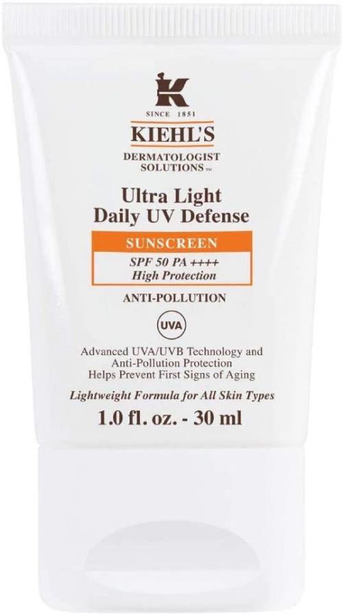 Kiehl's Ľahký ochranný pleťový krém SPF 50 Ultra Light (Daily UV Defense) 30 ml