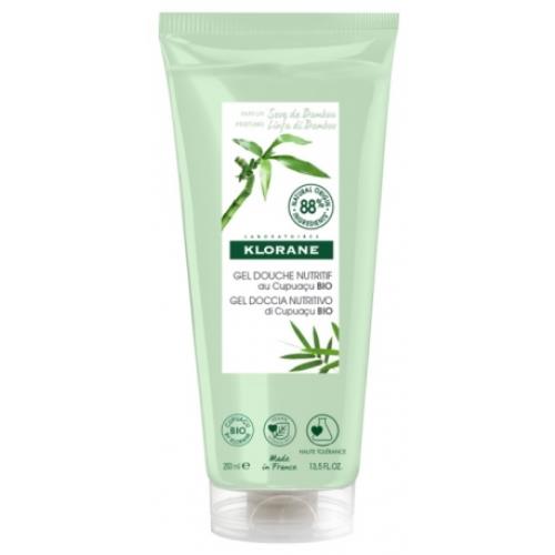 Klorane Vyživujúci sprchový gél Bio Bambusová miazga (Nourishing Shower Gel) 200 ml