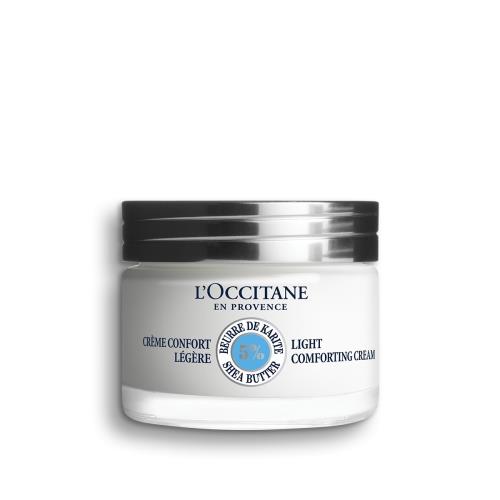 L'Occitane en Provence Jemný pleťový krém 5 % Shea Butter (Light Comforting Cream) 50 ml