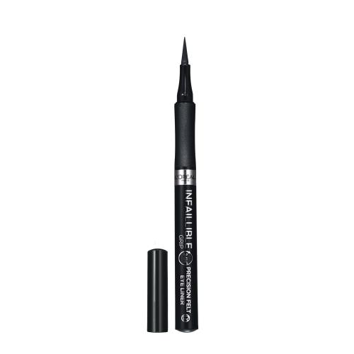 L'Oréal Paris Linka na oči Infaillible Grip 27H Precision Felt (Eye Liner) 1 ml Black