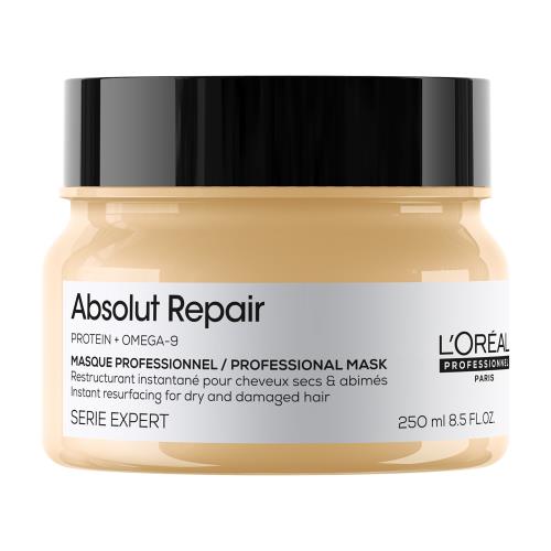 L'Oréal Professionnel Intenzívne regeneračná maska pre poškodené vlasy Serie Expert Absolut Repair Gold Quinoa + Protein (Instant Resurfacing Mask) 250 ml