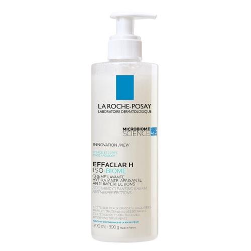 La Roche Posay Čistiaci krém pre problematickú pleť Effaclar H Iso-Biome (Soothing Cleansing Cream) 390 ml