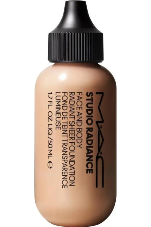 MAC Cosmetics Vodeodolný make-up Studio Radiance (Face and Body Radiant Sheer Foundation) 50 ml N9