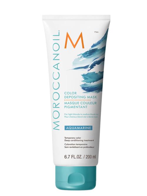 Moroccanoil Tónujúca maska na vlasy Aquamarine (Color Depositing Mask) 30 ml