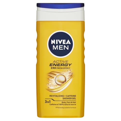 Nivea Sprchový gél Nivea Men Active Energy (Shower Gel) 250 ml