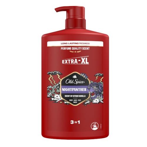 Old Spice Sprchový gél pre mužov NightPanther (Body-Hair-Face Wash) 1000 ml