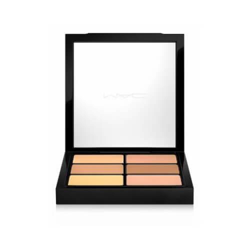 MAC Cosmetics Paletka pre rozjasnenie tváre (Pro Conceal and Correct Palette) 6 g Dark