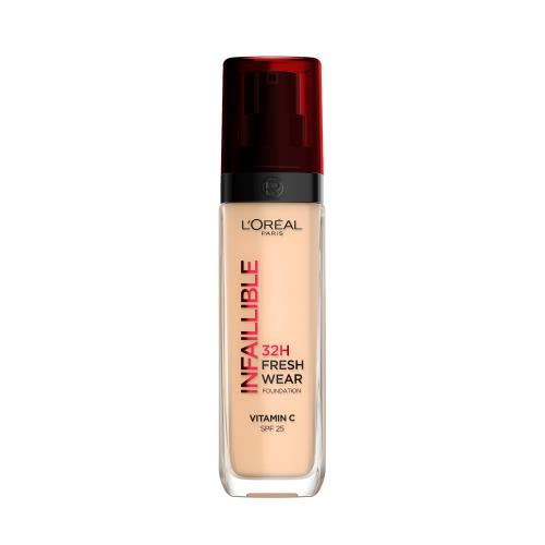 L'Oréal Paris 32-hodinový make-up Infaillible 32H Fresh Wear SPF 25 (Foundation) 30 ml 100 Linen