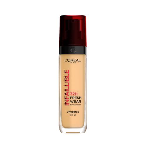L'Oréal Paris 32-hodinový make-up Infaillible 32H Fresh Wear SPF 25 (Foundation) 30 ml 140 Cool Rose