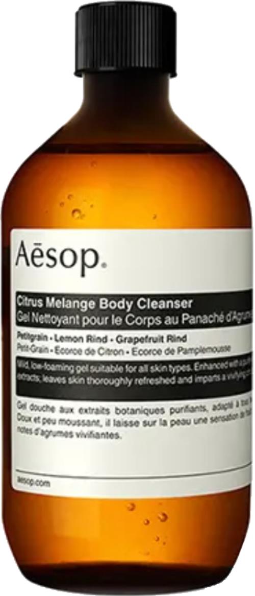 Aesop Jemný čistiaci telový gél s citrusovou vôňou (Citrus Melange Body Cleanser) 500 ml s uzáverom