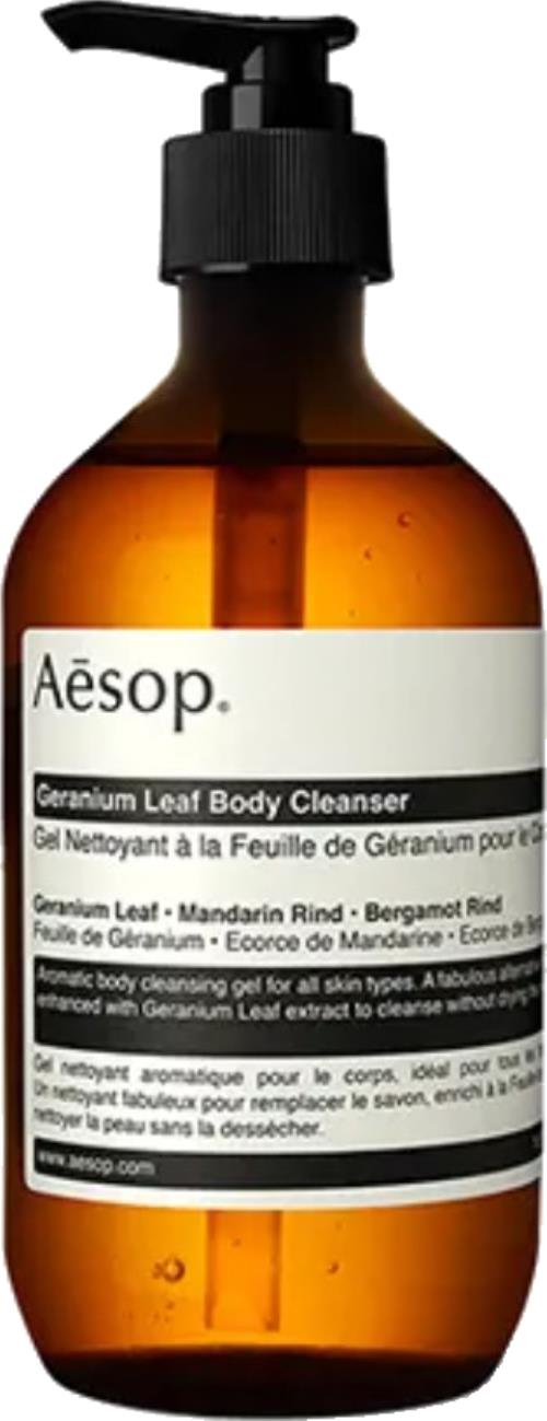 Aesop Osviežujúci telový čistiaci gél Geranium Leaf (Body Cleanser) 500 ml - s pumpičkou