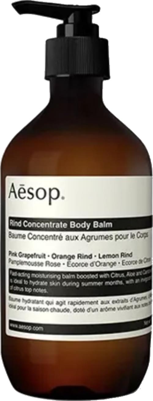Aesop Regeneračný telový balzam s citrusovou vôňou (Rind Concentrate Body Balm) 500 ml - s pumpičkou
