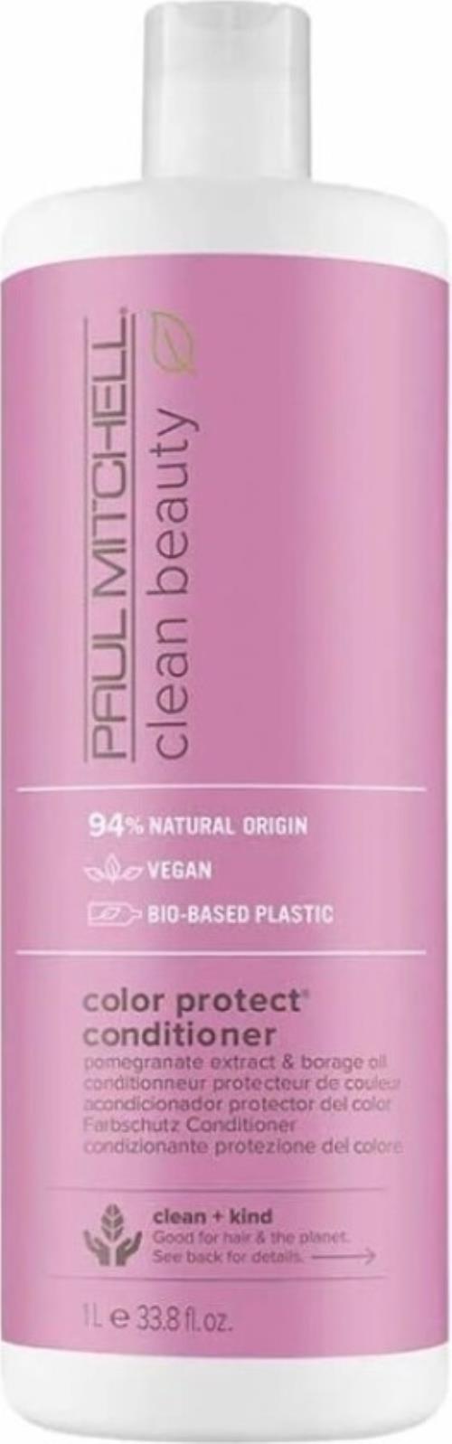 Paul Mitchell Bezsulfátový kondicionér pre farbené vlasy Clean Beauty (Color Protect Conditioner) 1000 ml