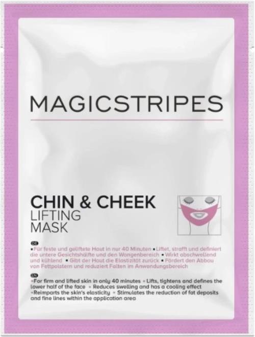 MAGICSTRIPES Liftingová maska na bradu a líca (Chin & Cheek Lifting Mask) 1 ks