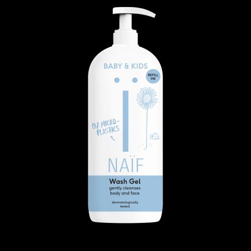 NAÏF Čistiaci a umývací gél pre deti a bábätká Baby & Kids (Cleansing Wash Gel) 500 ml