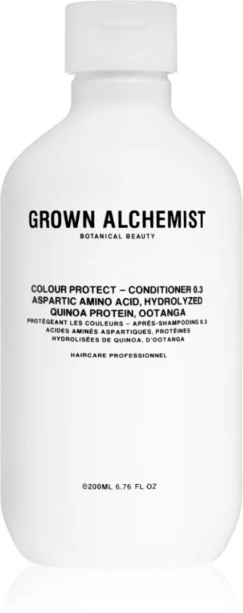 Grown Alchemist Kondicionér pre farbené vlasy Aspartic Amino Acid, Hydrolyzed Quinoa Protein, Ootanga (Colour Protect Conditioner) 200 ml