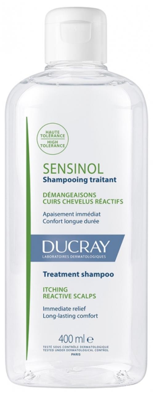 Ducray Šampón na úľavu od svrbenia pokožky hlavy Sensinol (Treatment Shampoo) 400 ml