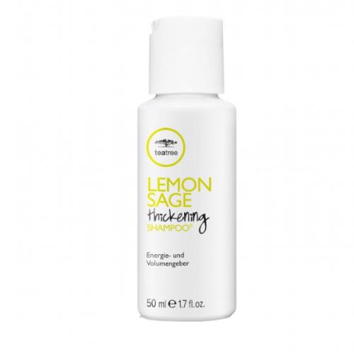 Paul Mitchell Energizujúci šampón pre slabé vlasy Tea Tree (Lemon Sage Thickening Shampoo) 50 ml