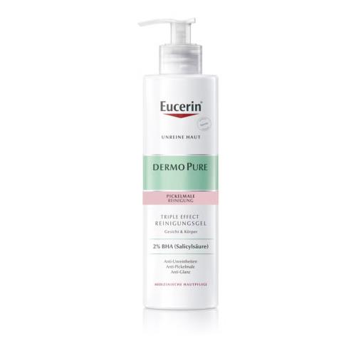 Eucerin Exfoliačný čistiaci gél DermoPure (Cleansing Gel) 400 ml