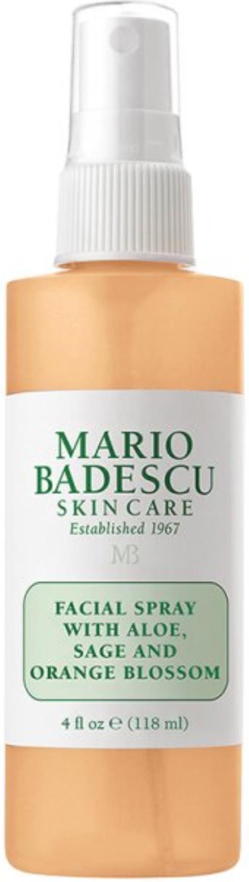 Mario Badescu Hydratačná pleťová hmla (Facial Spray with Aloe, Sage & Orange Blossom) 118 ml