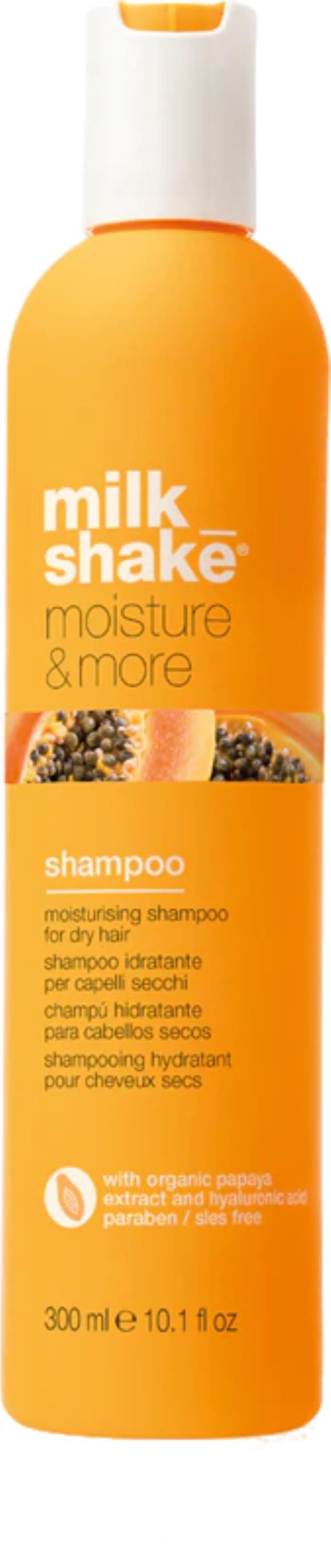 Milk Shake Hydratačný šampón pre suché vlasy Moisture & More (Shampoo) 300 ml