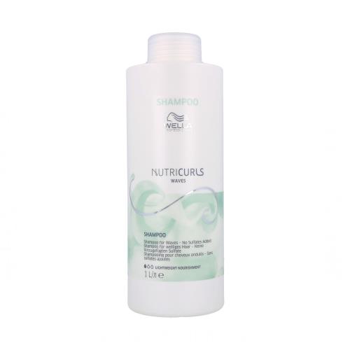 Wella Professionals Hydratačný šampón pre vlnité a kučeravé vlasy Nutricurls (Shampoo for Waves) 1000 ml