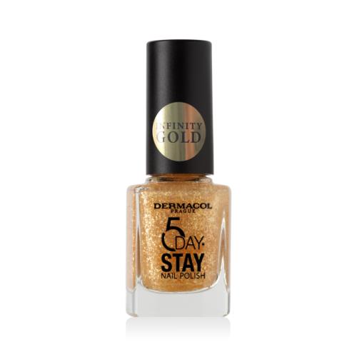 Dermacol Dlhotrvajúci lak na nechty Infinity Gold (Nail Polish) 11 ml 63 Gold