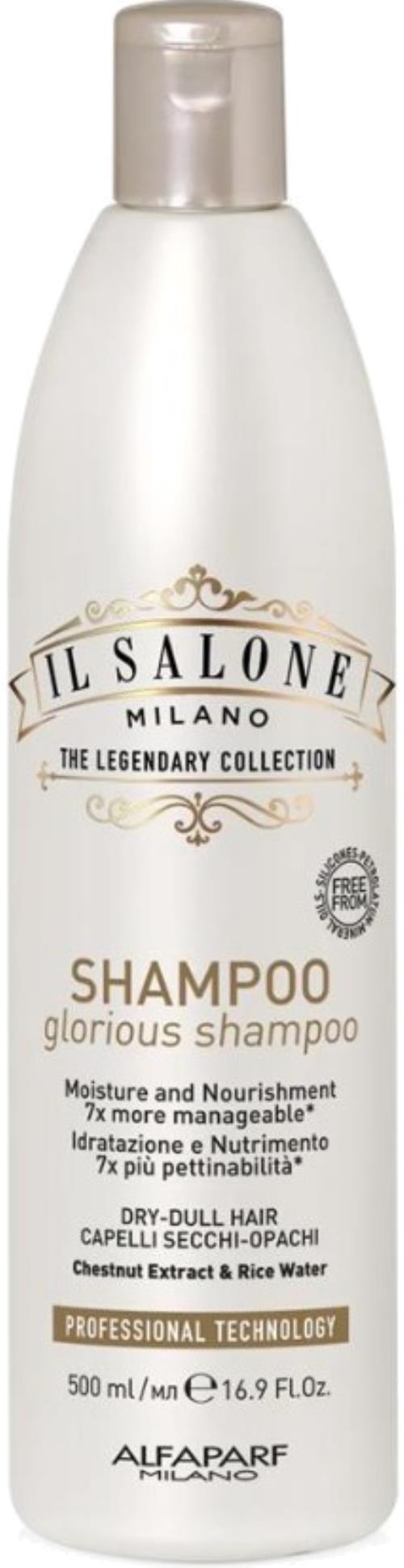 Alfaparf Milano Šampón pre suché a matné vlasy (Glorious Shampoo) 500 ml