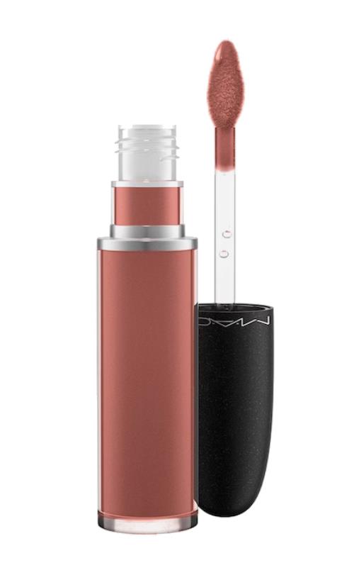 MAC Cosmetics Krémový rúž Retro Matte (Liquid Lip Colour) 5 ml Topped With Brandy