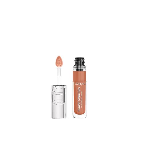 L'Oréal Paris Hydratačný lesk na pery Plump Ambition (Hyaluron Lip Oil) 5 ml 641 Latte Glace