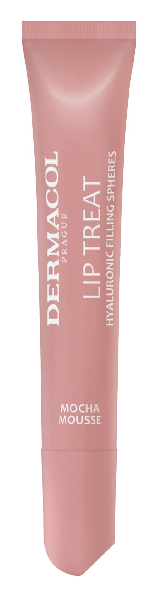 Dermacol Hydratačný lesk na pery (Lip Treat) 10 ml 8 Mocha Mousse