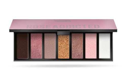 PUPA Milano Paletka očných tieňov (Make-up Stories Compact Palette) 13,3 g 004 Rose Addicted