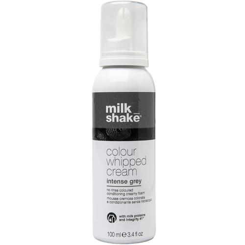 Milk Shake Tónovacia bezoplachová pena (Color Whipped Cream) 100 ml Intense Gray