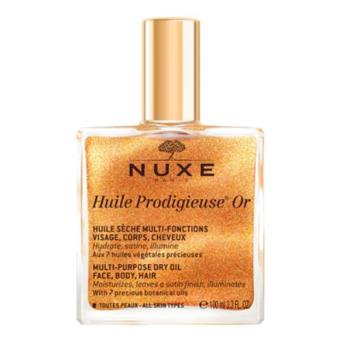 Nuxe Multifunkčný suchý olej s trblietkami Huile Prodigieuse OR (Multi-Purpose Dry Oil) 100 ml