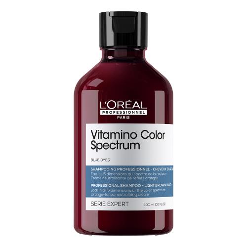 L'Oréal Professionnel Neutralizačný šampón pre svetlo hnedé vlasy Vitamino Color Spectrum Blue Dyes (Professional Shampoo) 300 ml
