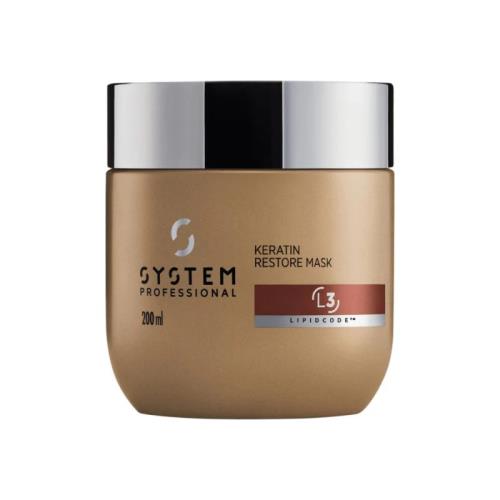 System Professional Obnovujúca maska s keratínom LuxeOil (Keratín Restore Mask) 200 ml
