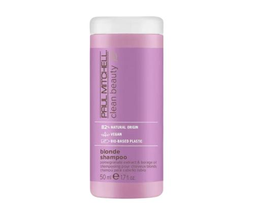 Paul Mitchell Šampón neutralizujúci žlté tóny Clean Beauty (Blonde Shampoo) 50 ml