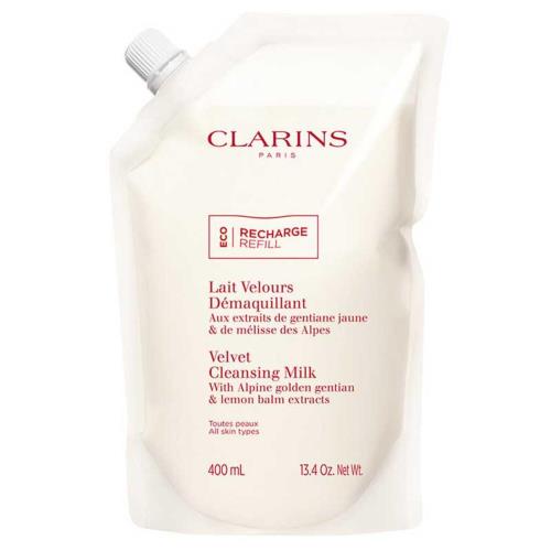 Clarins Zamatové čistiace mlieko (Velvet Cleansing Milk) 400 ml - náhradná náplň