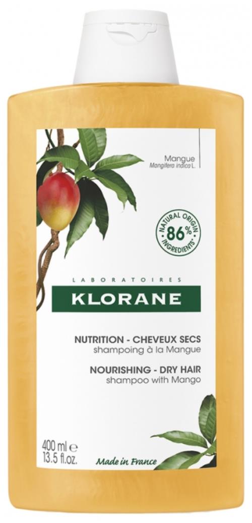 Klorane Šampón pre suché a poškodené vlasy Mango (Nourishing Treatment Shampoo) 400 ml