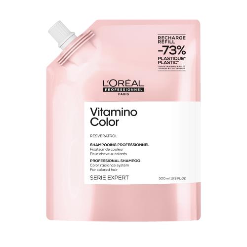 L'Oréal Professionnel Šampón pre farbené vlasy Série Expert Resveratrol Vitamino Color (Shampoo) 500 ml - náhradná náplň