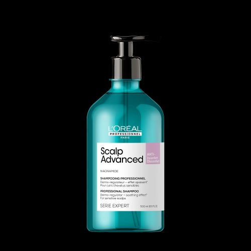 L'Oréal Professionnel Šampón pre citlivú pokožku hlavy Scalp Advanced Anti-Discomfort Dermo (Regulator Shampoo) 500 ml