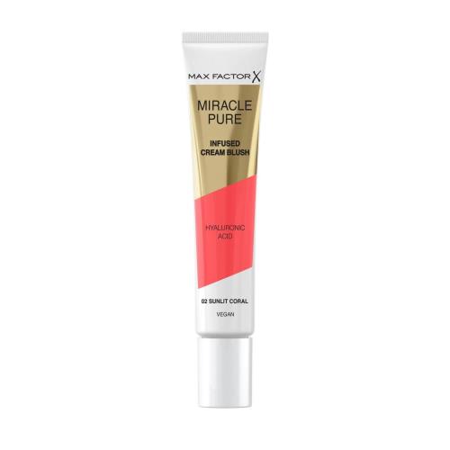 Max Factor Tekutá tvárenka Miracle Pure (Infused Cream Blush) 1,5 g 002