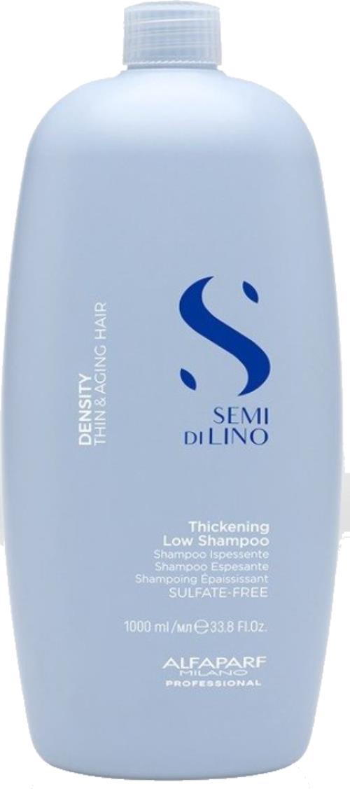 Alfaparf Milano Zahusťujúci šampón pre jemné vlasy Semi Di Lino Density (Thickening Low Shampoo) 1000 ml