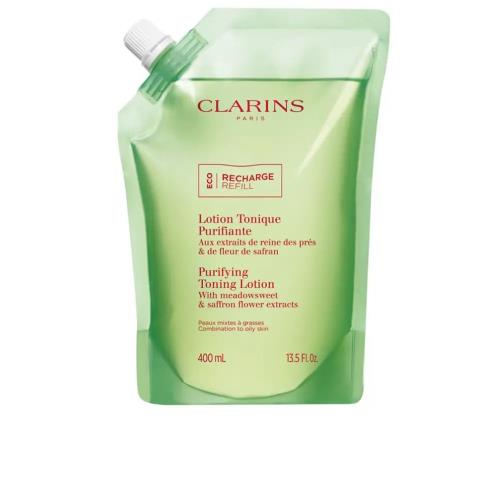 Clarins Tonizačná voda pre zmiešanú až mastnú pleť (Purifying Toning Lotion) 400 ml - náhradná náplň
