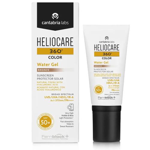 Heliocare Tónovací ochranný gél 360 ° Color (Water Gel) 50 ml Bronze
