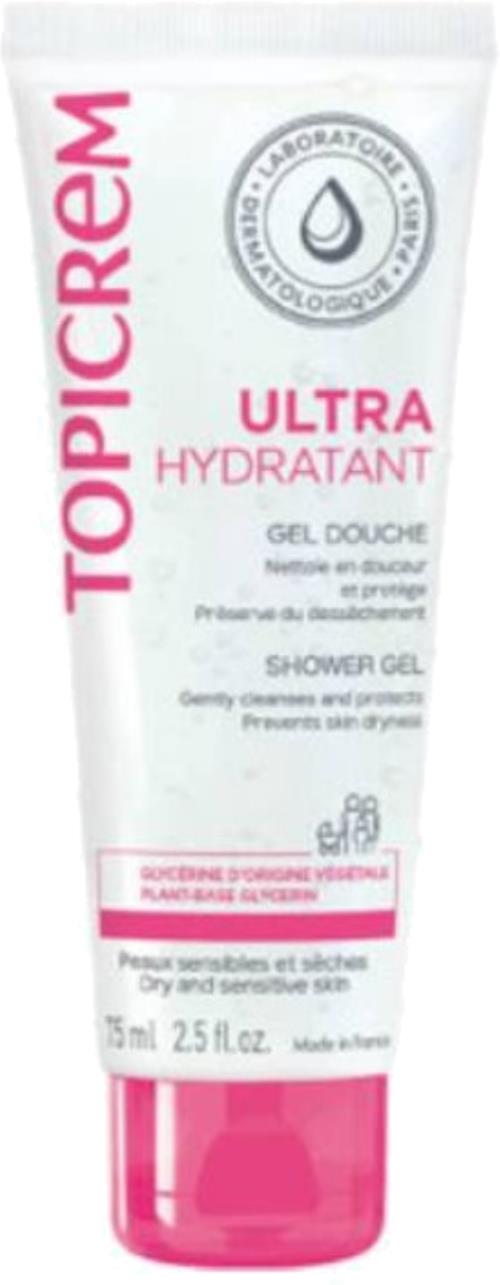 Topicrem Sprchový gél pre citlivú a suchú pokožku Ultra-Moisturizing (Shower Gel) 75 ml