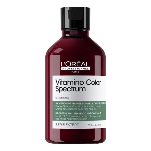 L'Oréal Professionnel Neutralizačný šampón pre hnedé vlasy Vitamino Color Spectrum Green Dyes (Professional Shampoo) 300 ml