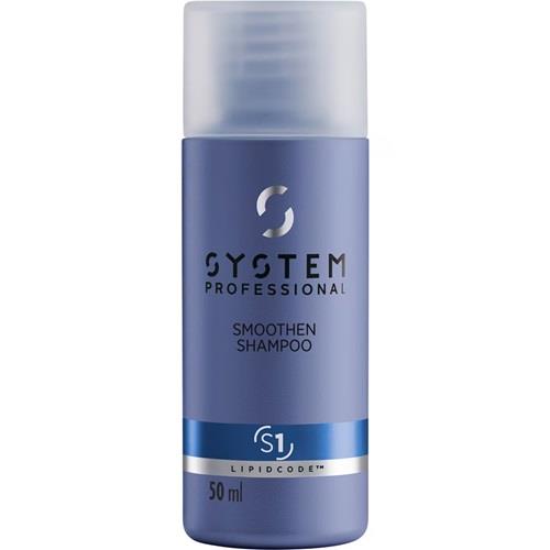 System Professional Šampón pre nepoddajné a krepaté vlasy Smoothen (Shampoo) 50 ml