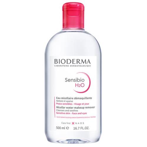 Bioderma Upokojujúca pleťová voda Sensibio H2O (Solution Micellaire) 500 ml