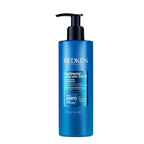Redken Starostlivosť pre poškodené vlasy s termoochrana Extreme Play Safe 230º C (Fortifying + Heat Protection Treatment) 250 ml